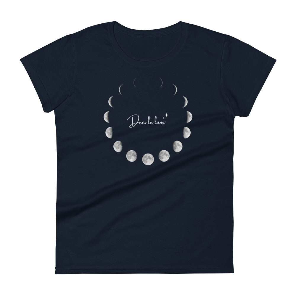 'Dans la lune' Women's Short Sleeve T-shirt