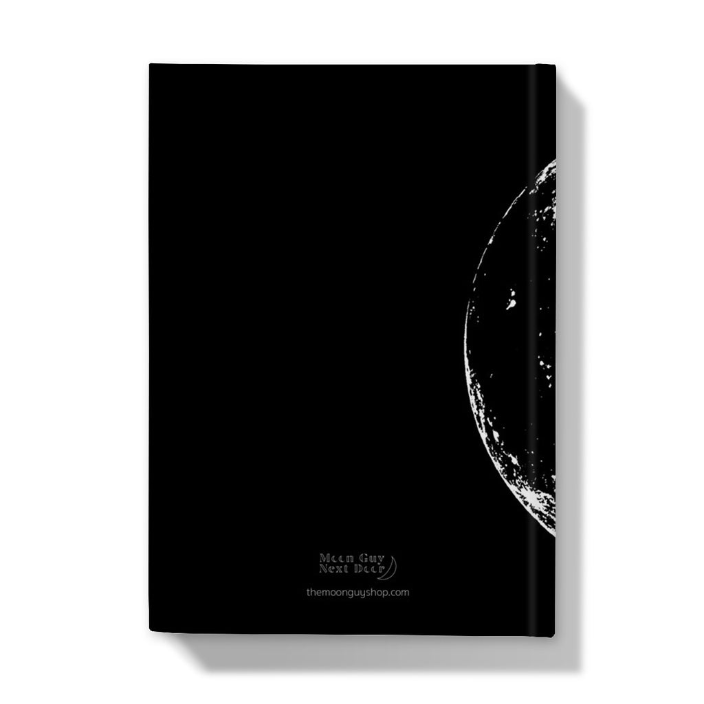 'Full Moon Stamp' Hardback Journal