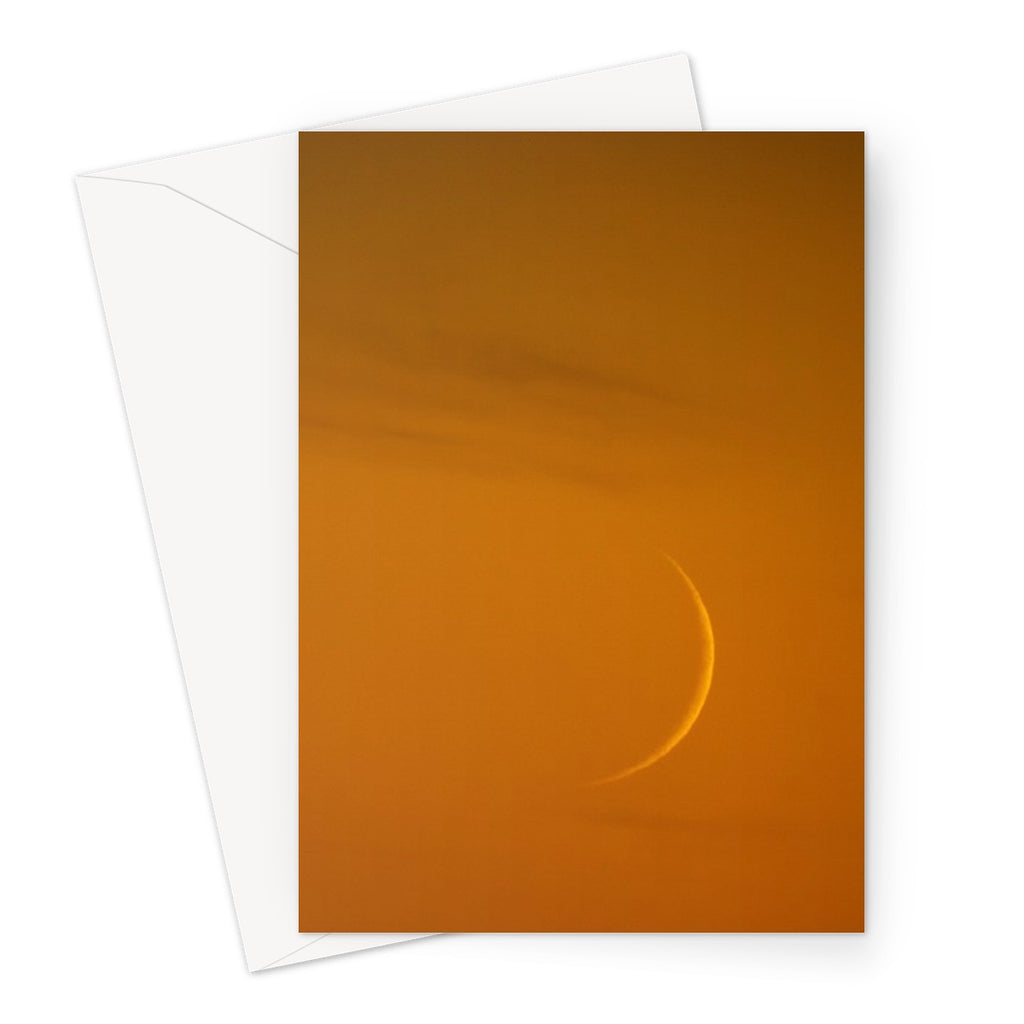 'Caramel Moon' Greeting Card