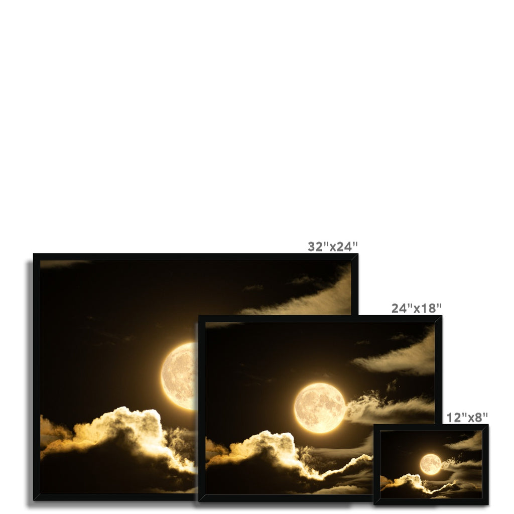 'Storm Moon' Framed Print