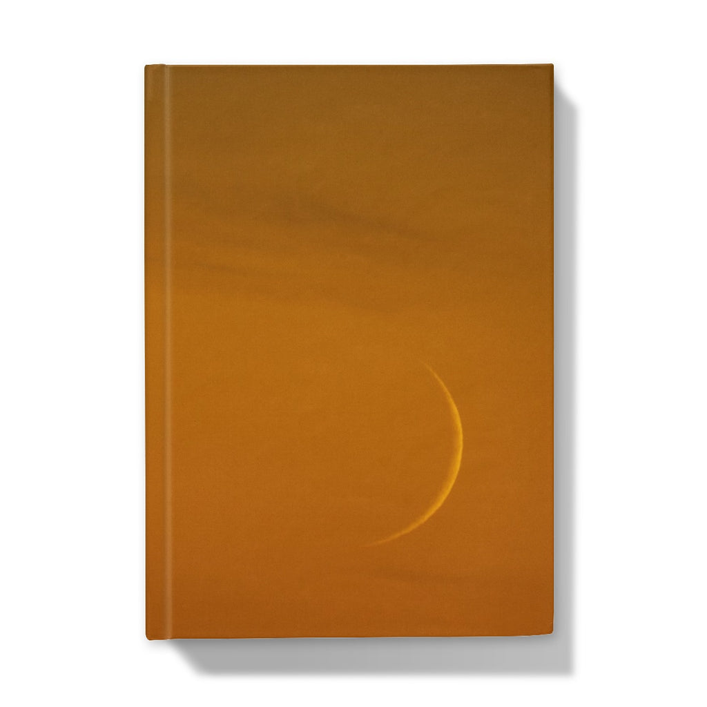 'Caramel Moon' Hardback Journal