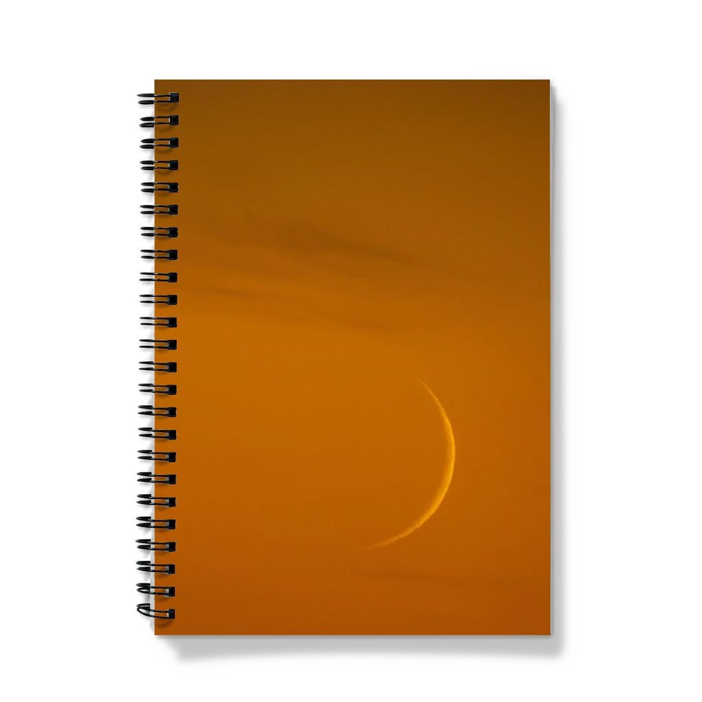 'Caramel Moon' Spiral Notebook