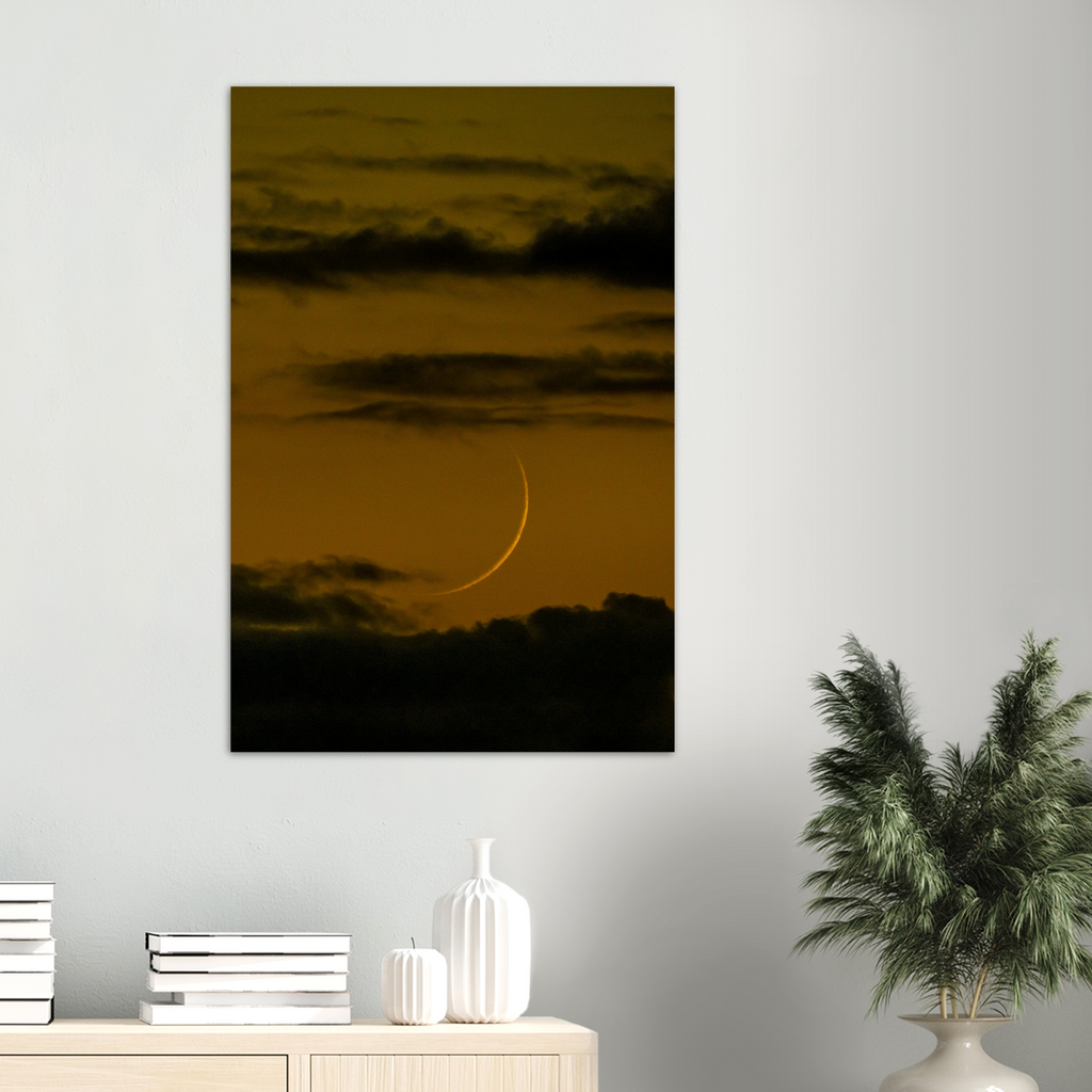 'Dreamer's Moon' Aluminum Print