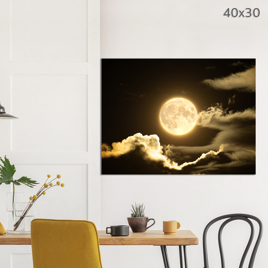 'Storm Moon' Canvas